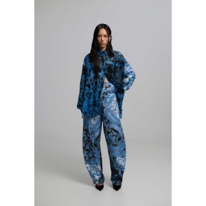 Iraida Electra Barrel Blue Denim Παντελόνι Iraida Electra Barrel Blue Denim Παντελόνι