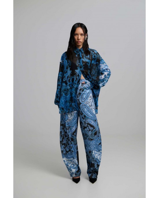 Iraida Electra Barrel Blue Denim Παντελόνι Iraida Electra Barrel Blue Denim Παντελόνι