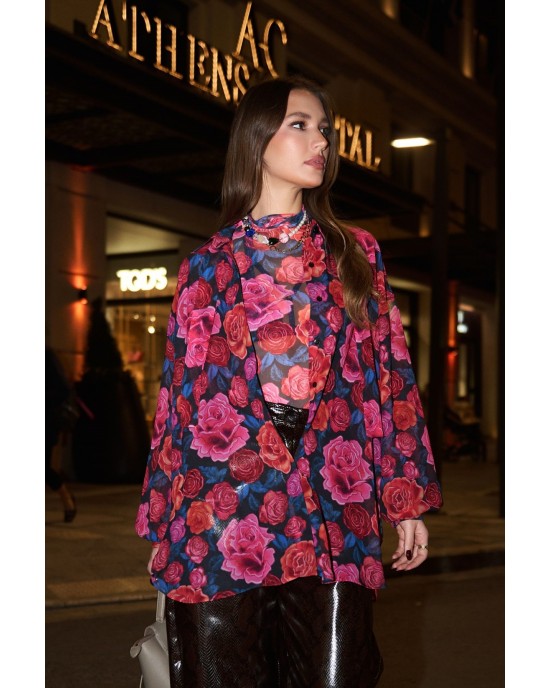 Iraida Ester Oversized Πουκάμισο