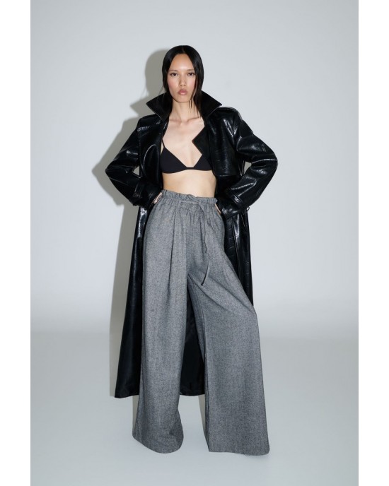 Iraida Eve Trench Black Παλτό