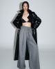 Iraida Eve Trench Black Παλτό