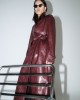 Iraida Eve Trench Bordeaux Παλτό