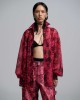 Iraida Evita Fuchsia Oversized Πουκάμισο