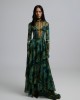 Iraida Heyden Green Maxi Φούστα