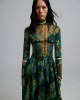 Iraida Heyden Green Maxi Φούστα