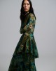 Iraida Heyden Green Maxi Φούστα