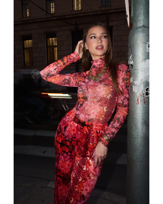 Iraida Kaleido Mesh Body Μπλούζα