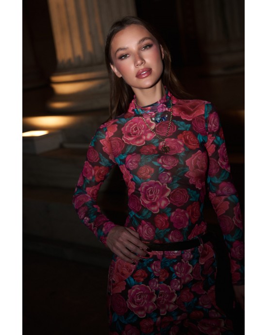 Iraida Magnolia Body Mesh Μπλούζα