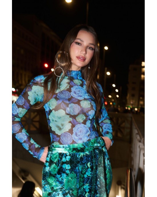 Iraida Marcy Mesh Body Μπλούζα