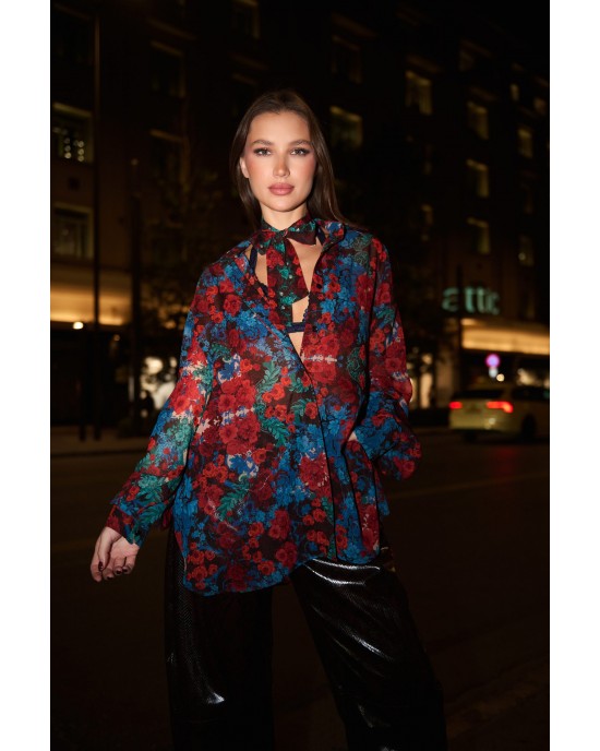 Iraida Rosalia Oversized Πουκάμισο