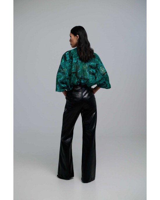 Iraida Selma Green Oversized Πουκάμισο Iraida Selma Green Oversized Πουκάμισο