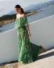 Iraida Cielo Green Set Top & Maxi Φούστα