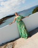 Iraida Cielo Green Set Top & Maxi Φούστα