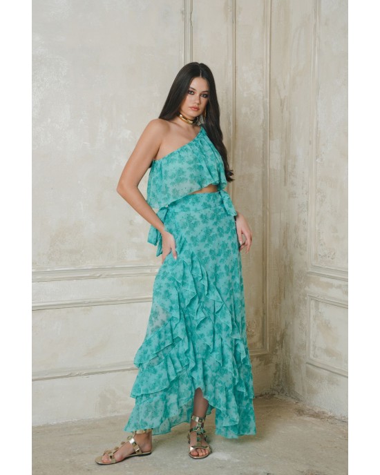 Iraida Ivy Set Crop Top & Maxi Φούστα