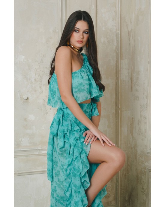 Iraida Ivy Set Crop Top & Maxi Φούστα