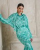 Iraida Kimmy Aqua Satin Πουκάμισο