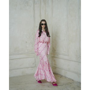 Iraida Kimmy Oversized Satin Πουκάμισο