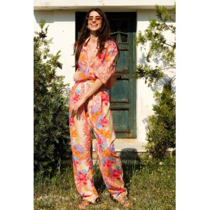 Iraida Lunetta Linen Παντελόνι