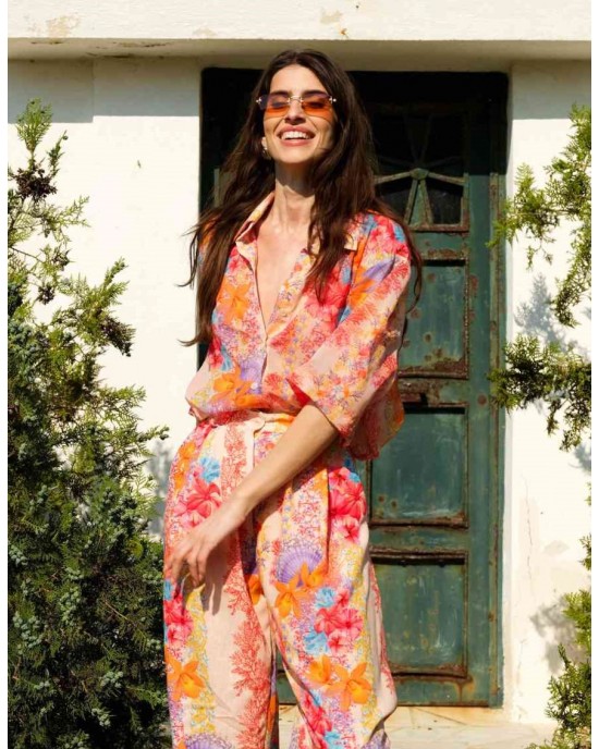 Iraida Lunetta Oversized Πουκάμισο