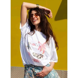 Iraida Marea T-shirt White Μπλούζα