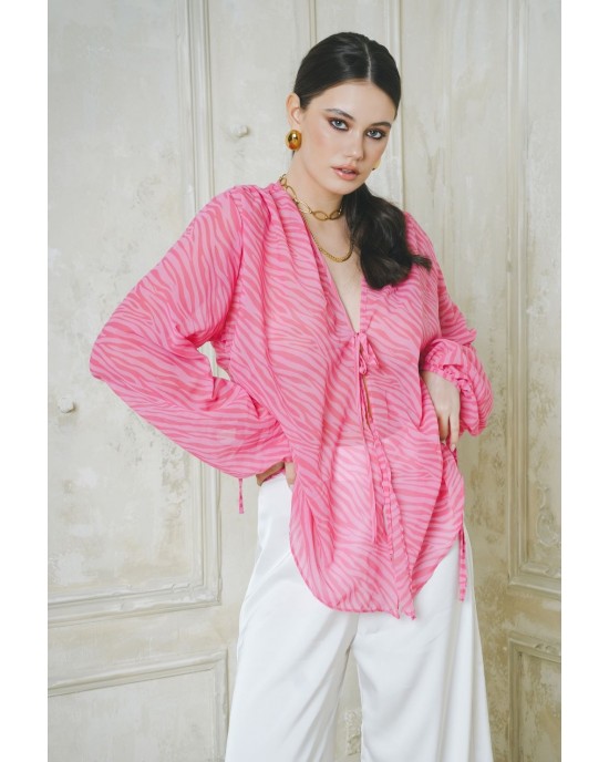 Iraida Miamore Oversized Padded Πουκάμισο