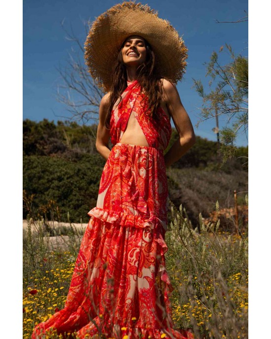 Iraida Riviera Coral Maxi Φόρεμα Iraida Riviera Coral Maxi Φόρεμα