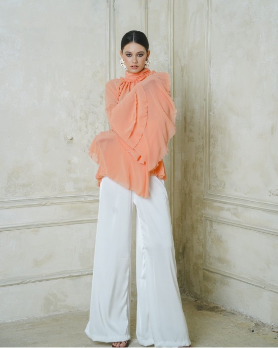 Iraida Sora Ruffled Μπλούζα