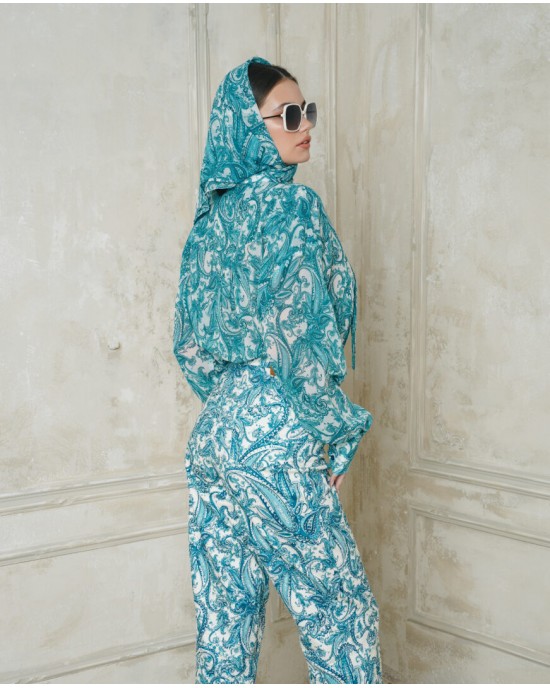 Iraida Amelia Sequined Jean Παντελόνι