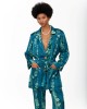 Iraida Avera Satin Set Kimono & Παντελόνι