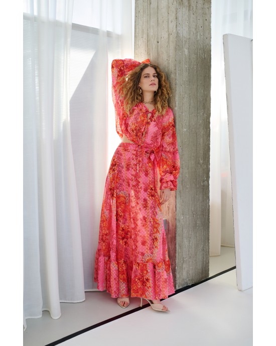 Iraida Heatkiss Set Top & Maxi Φούστα