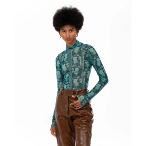 Iraida Mirelle Mesh Bodysuit Μπλούζα