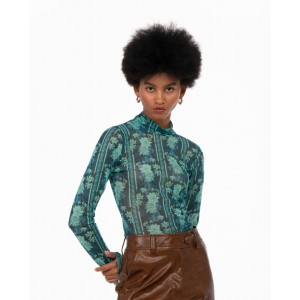 Iraida Mirelle Mesh Bodysuit Μπλούζα