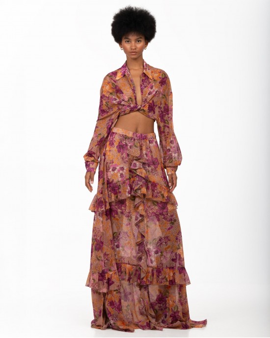 Iraida Ondine Oversized Πουκάμισο