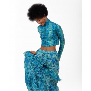 Iraida Oriane Jersey Crop Top Μπλούζα