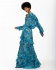Iraida Oriane Oversized Blue Πουκάμισο