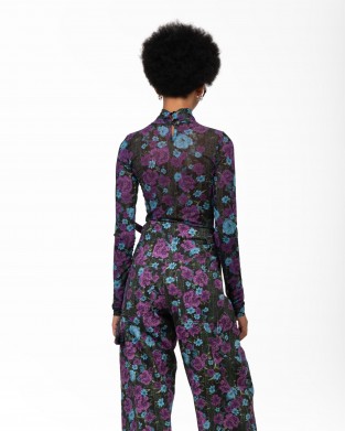Iraida Reverie Mesh Bodysuit Μπλούζα