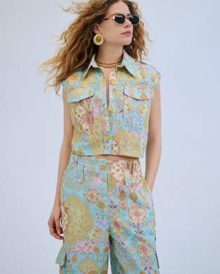 Iraida Solarie Cargo Set Γιλέκο & Παντελόνι