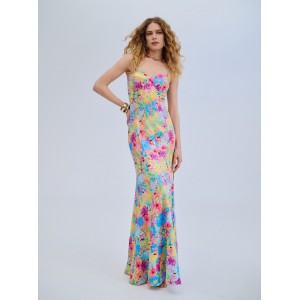Iraida Sunburnt Strapless Maxi Φόρεμα