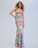 Iraida Sunburnt Strapless Maxi Φόρεμα