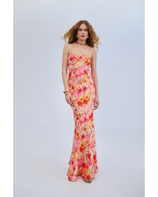 Iraida Sunritual Strapless Maxi Φόρεμα