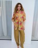 Iraida Sunspell Yellow Oversized Πουκάμισο