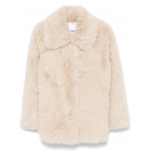 Jakke Rosemary Sand Pelted Faux Γούνα