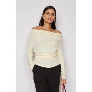 Jovonna Jasmine Cream Μπλούζα