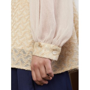 Jovonna Nostalgia Cream Μπλούζα