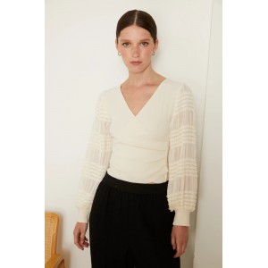 Jovonna Neasa Beige Μπλούζα