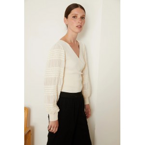 Jovonna Neasa Beige Μπλούζα