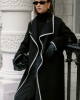 Jovonna Douvres Black Παλτό Jovonna Douvres Black Παλτό