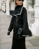 Jovonna Douvres Black Παλτό Jovonna Douvres Black Παλτό