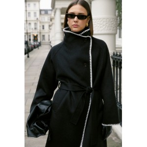 Jovonna Douvres Black Παλτό Jovonna Douvres Black Παλτό