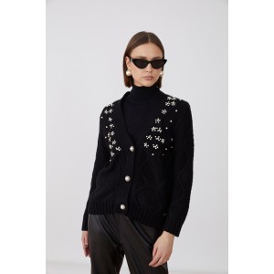 Jovonna Gelso Black Ζακέτα